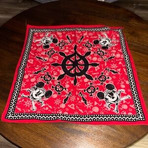 Disney Red Pirate Mickey Scarf